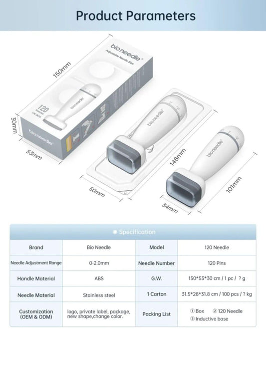 BioNeedle Derma Stamp - جهاز ديرما ستامب بإبر قابلة للتعديل