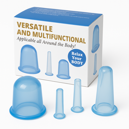 Silicone Beauty Cupping Cups - كاسات الحجامة السيليكون التجميلية