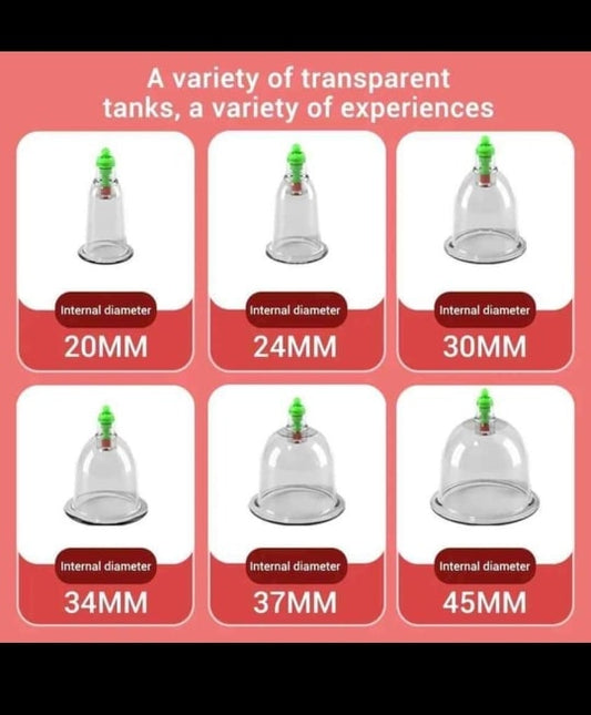 Smart Electric Cupping Therapy Device - جهاز الحجامة الكهربائية الذكي