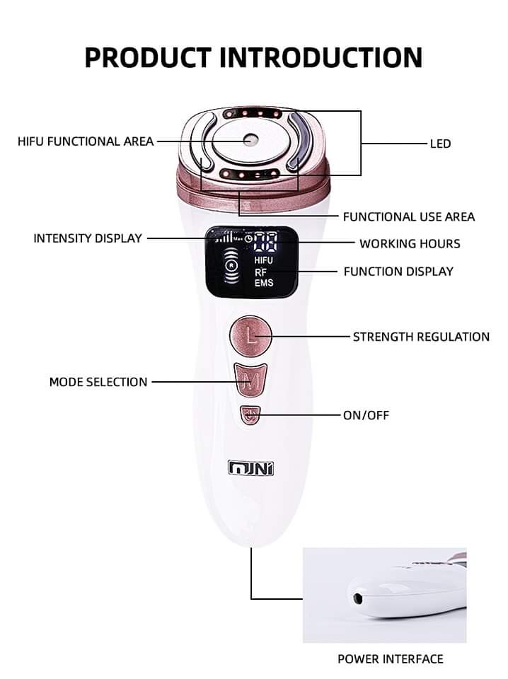 MINI HIFU 2.0 – Instant Lift for Face & Neck - جهاز ميني هايفو 2.0 – شد فوري للوجه والرقبة