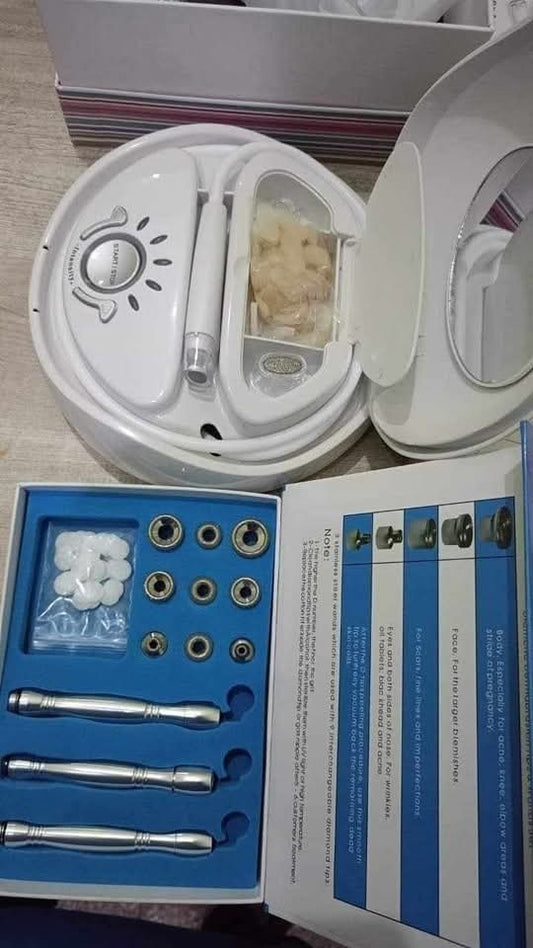 Enzo Diamond Peeling Device - جهاز تقشير ماسي اينذو مع طقم هدية