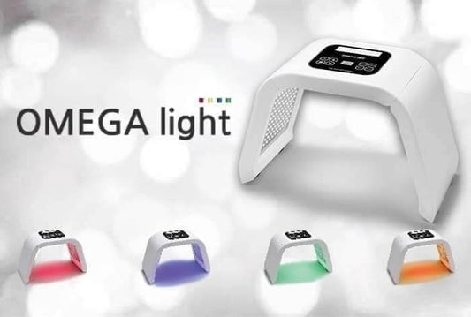 Omega Light 7‑Color LED Device - جهاز أوميجا لايت علاج متكامل لمشاكل البشرة
