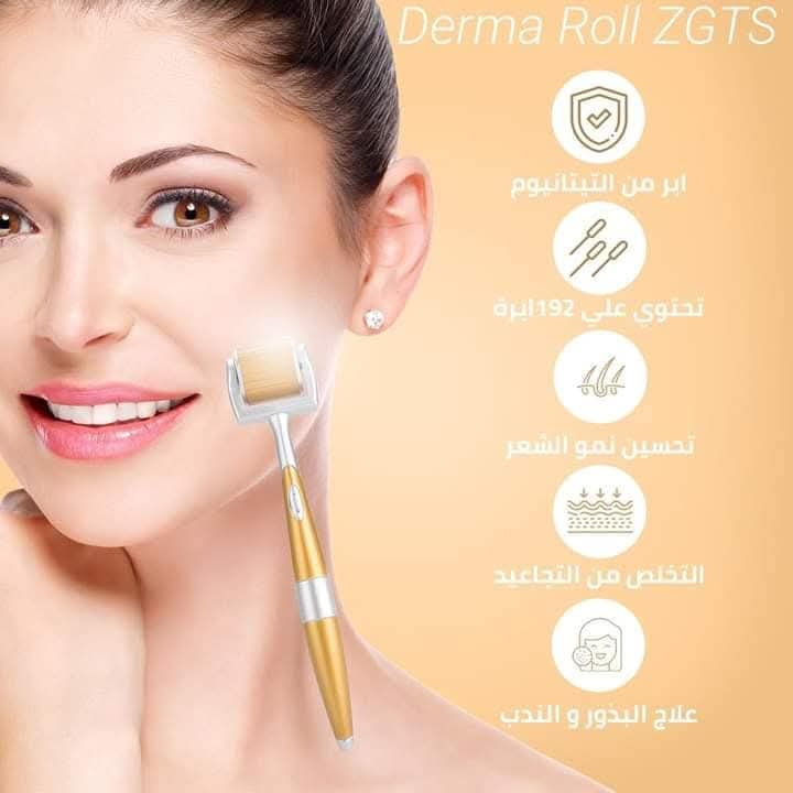 ZGTS Derma Roller – Micro‑Needling Skin & Hair Therapy - ديرمارولر – تجديد البشرة والشعر بالميكرونيدلينج