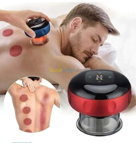 Portable Cupping Device with Heat | جهاز حجامة منزلي بالتسخين