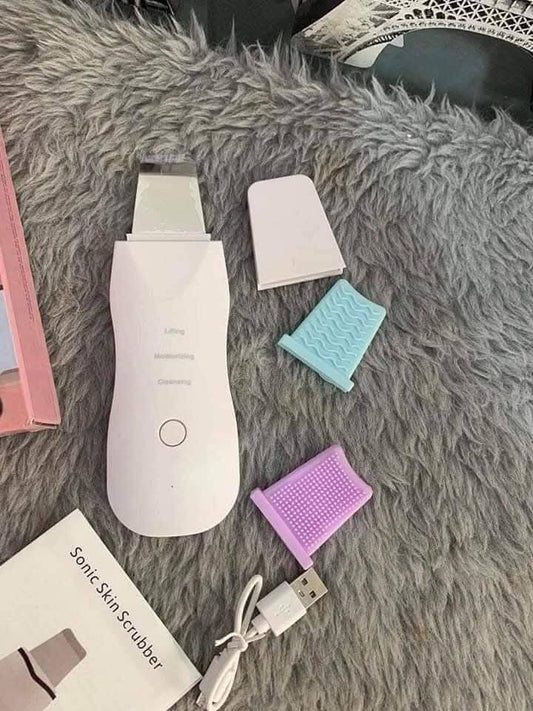Ultrasonic Skin Scrubber - جهاز التراسونك سكرابر – تقشير وتنظيف عميق