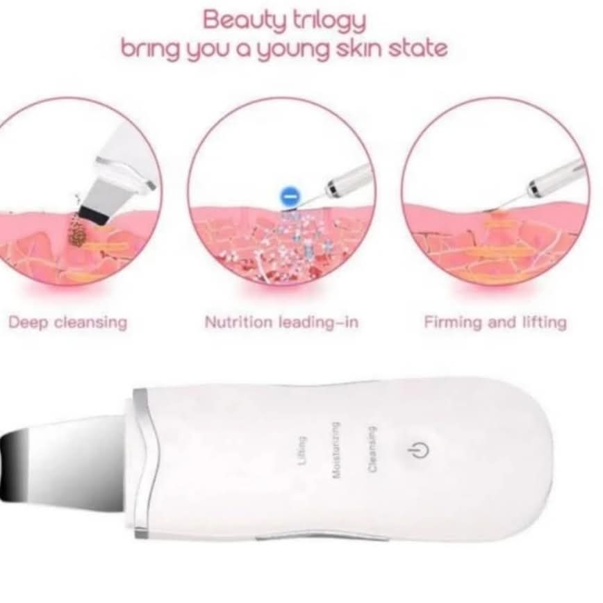 Ultrasonic Skin Scrubber - جهاز التراسونك سكرابر – تقشير وتنظيف عميق