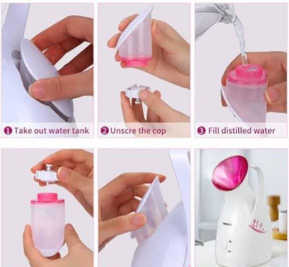 Sokany Gold Ionic Facial Steamer - جهاز سوكاني جولد للوجه بخار أيوني – سبا منزلي متكامل