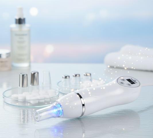 Home Diamond Microdermabrasion Device – Deep Exfoliation & Radiant Skin | جهاز التقشير الكريستالي المنزلي – لبشرة ناعمة ومشرقة