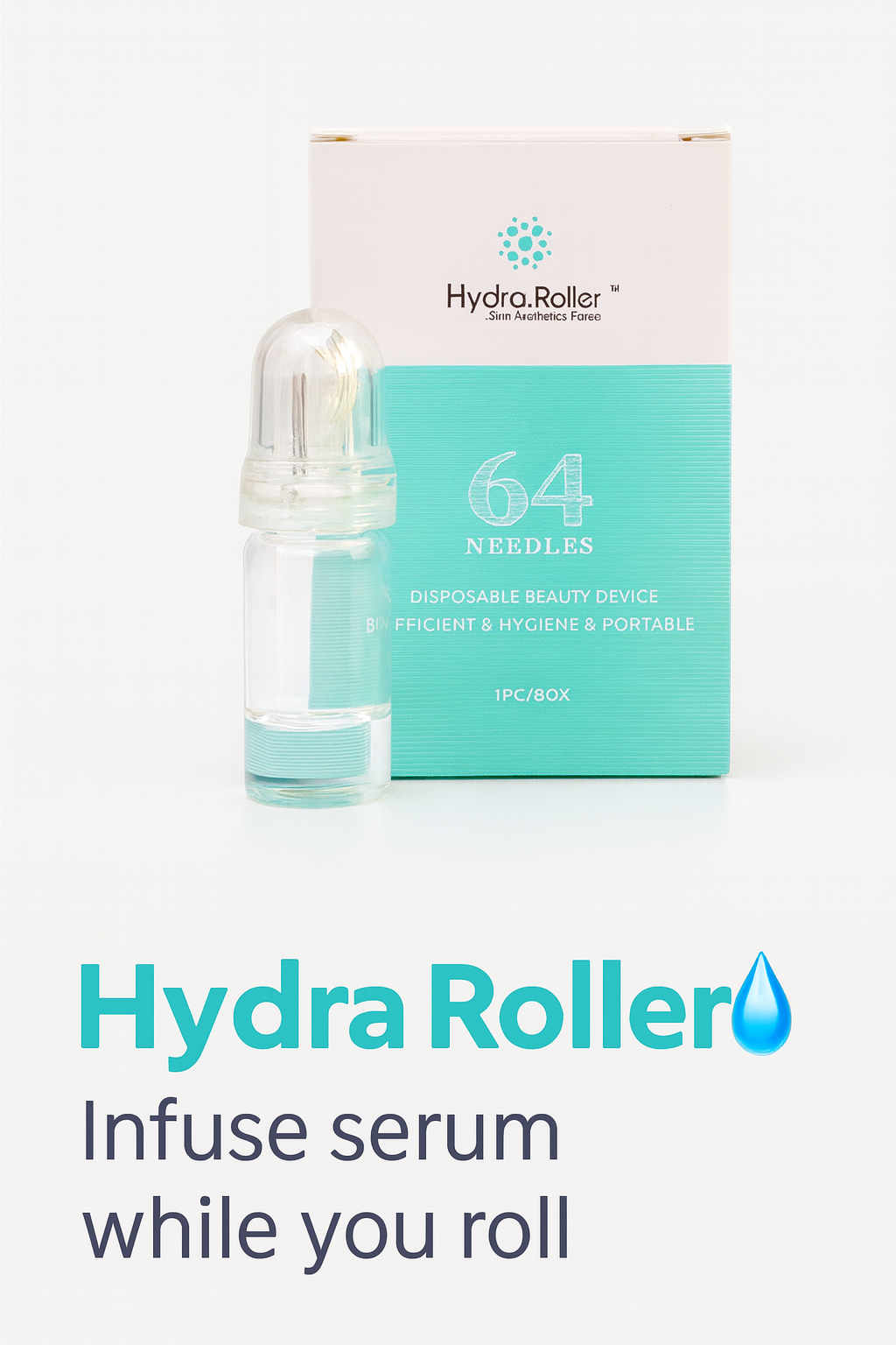 Hydra Roller -  هيدرارولر بميزوثيرابي – تفتيح وشد البشرة بدون توقف