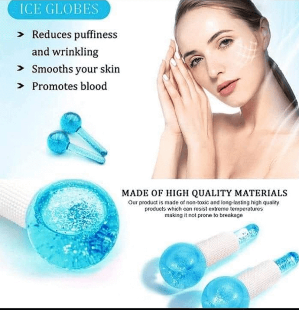 Crystal Ice Globes Facial Massage - كرات الثلج للبشرة