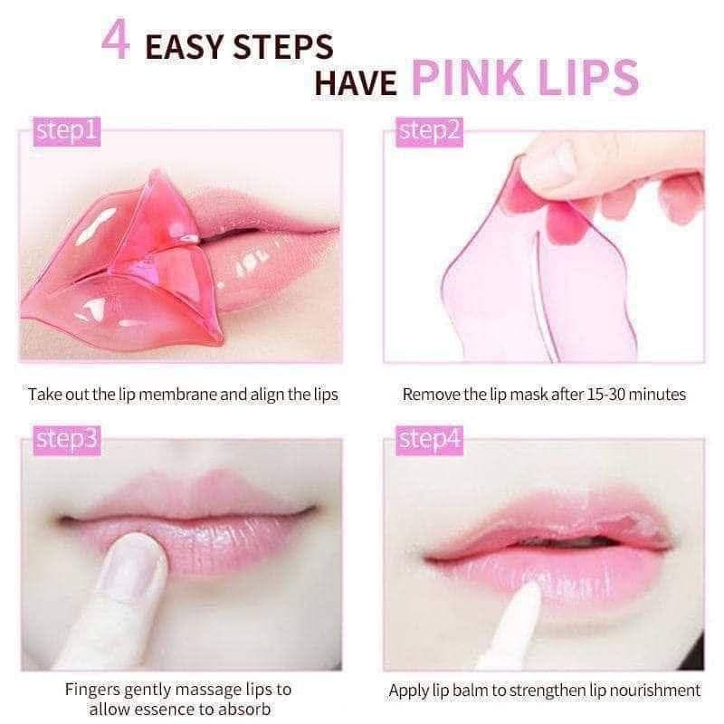 Korean Lip Mask - ماسك الشفايف الكوري لشفاه ورديه ممتلئه