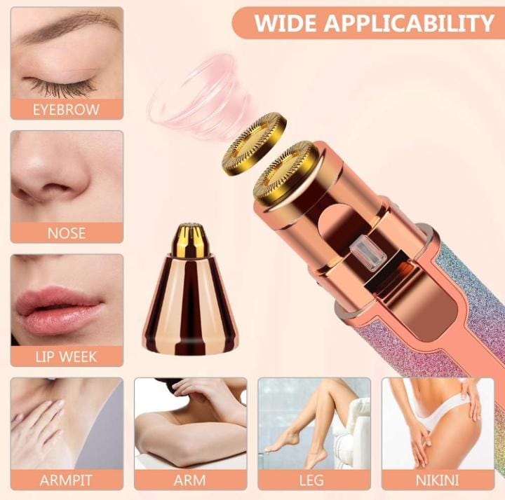 Blawless 2-in-1 Hair Remover - جهاز إزالة الشعر الزائد بسرعة وأمان