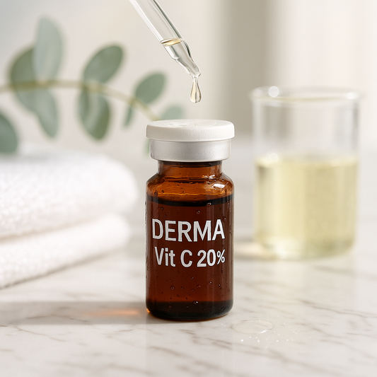 DermAD Vitamin C 20% – French Brightening - أمبولات فيتامين سي الفرنسية للتفتيح ونضارة البشرة