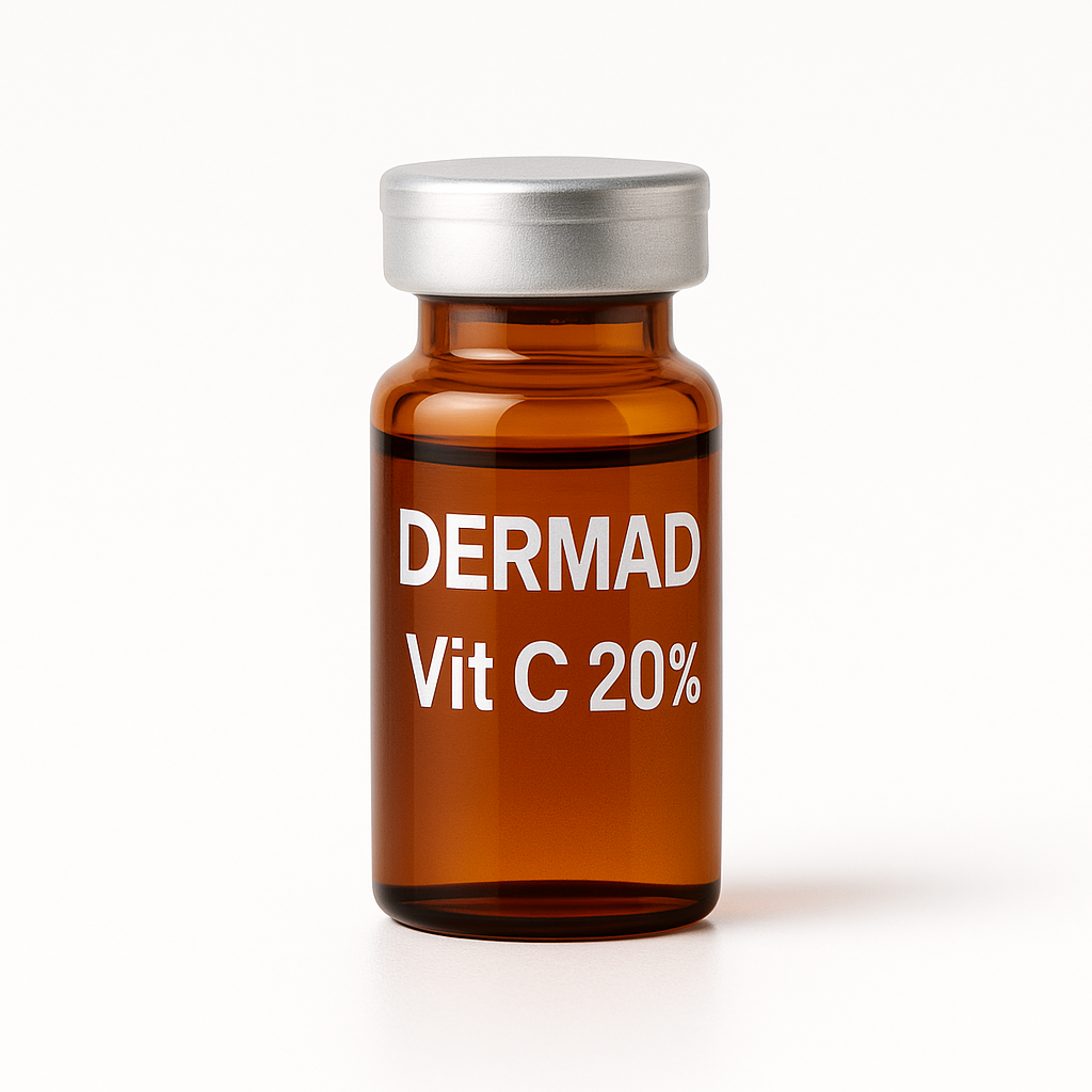 DermAD Vitamin C 20% – French Brightening - أمبولات فيتامين سي الفرنسية للتفتيح ونضارة البشرة