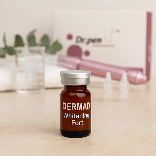 DermAD Whitening Fort – French Brightening - أمبولات التفتيح الفوري الفرنسية لتوحيد لون البشرة