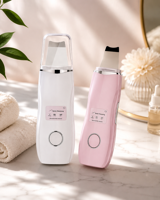 Digital Ultrasonic Scrubber - جهاز الالتراسونيك تنظيف عميق وإشراقة يومية