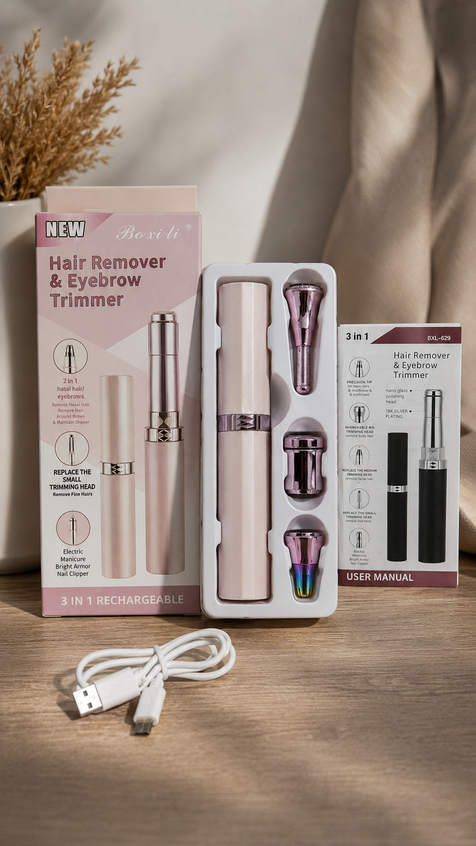 Blawless 3-in-1 Hair Remover - جهاز إزالة الشعر الزائد بسرعة وأمان