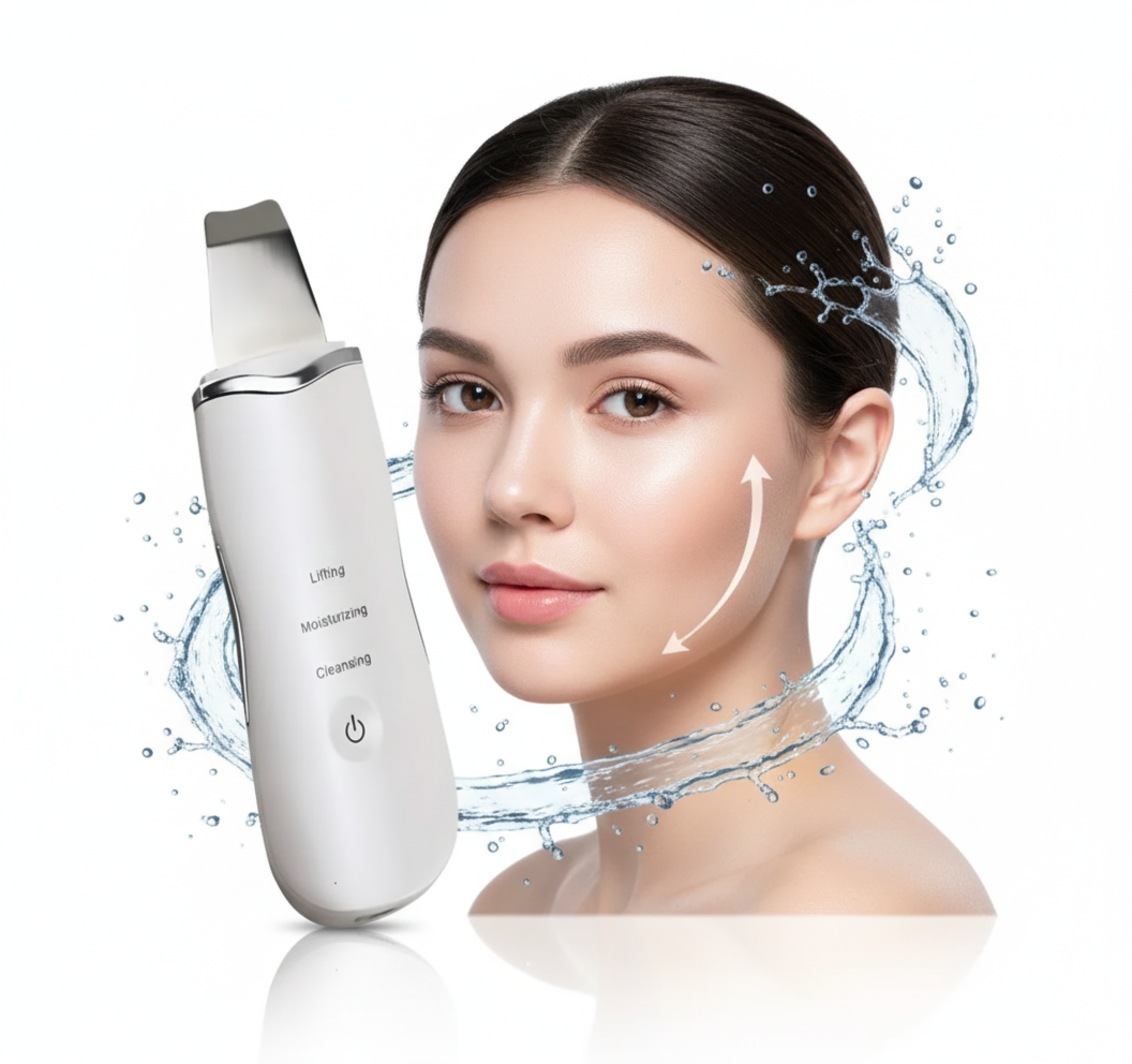 Ultrasonic Skin Scrubber - جهاز التراسونك سكرابر – تقشير وتنظيف عميق