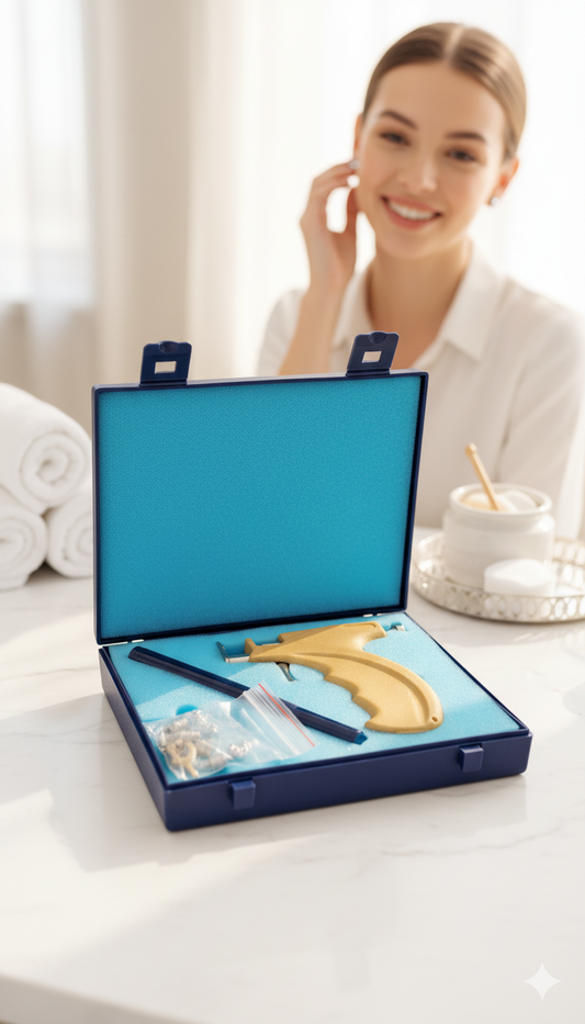 Ear & Nose Piercing Device – Safe & Easy Professional Piercing | جهاز ثقب الأذن والأنف – آمن وسهل الاستخدام