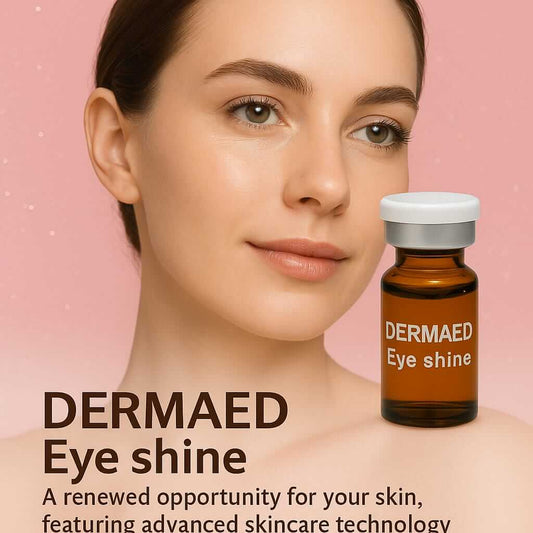 DermAD EYE Shine – Eye Contour Ampoules -  أمبولات محيط العين الفرنسية لعلاج الهالات والانتفاخات
