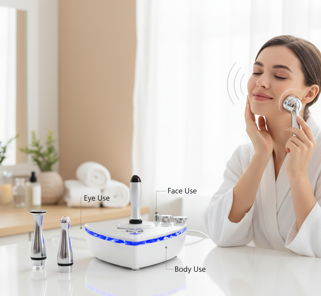 Mini RF Beauty Device – Face & Body Firming | جهاز شد البشرة بالترددات الراديوية للوجه والجسم