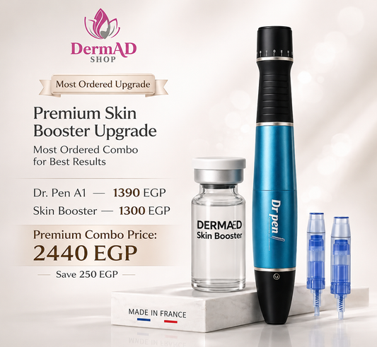 Dr. Pen A1 + DermAD Skin Booster – Premium Microneedling Upgrade Kit