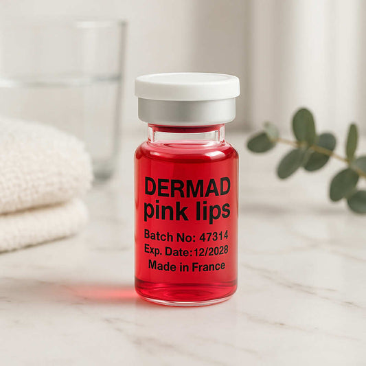 DermAD PINKY LIPS – Hyaluronic Acid 8% + Vitamins - توريد طبيعي للشفايف والخدود | صنع في فرنسا