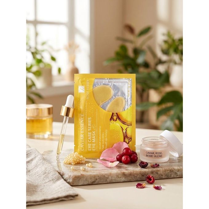 24K Gold Collagen Eye Mask - ماسك العين بالكولاجين