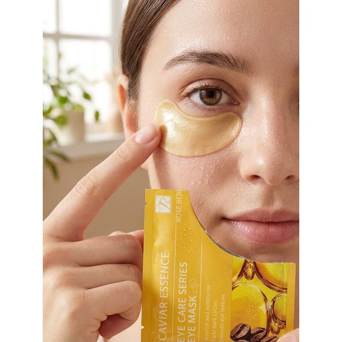 24K Gold Collagen Eye Mask - ماسك العين بالكولاجين