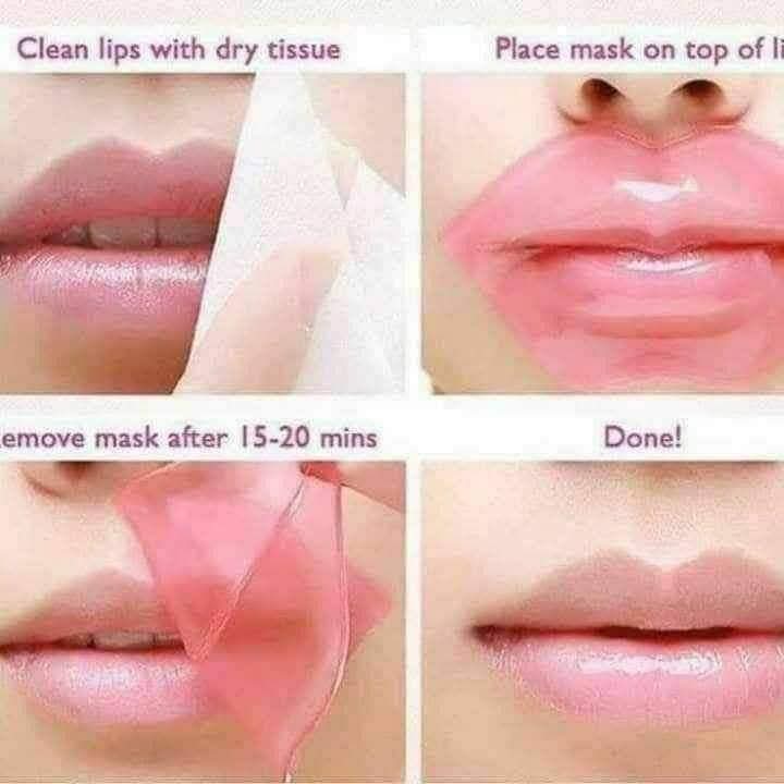Korean Lip Mask - ماسك الشفايف الكوري  لشفاه ورديه ممتلئه